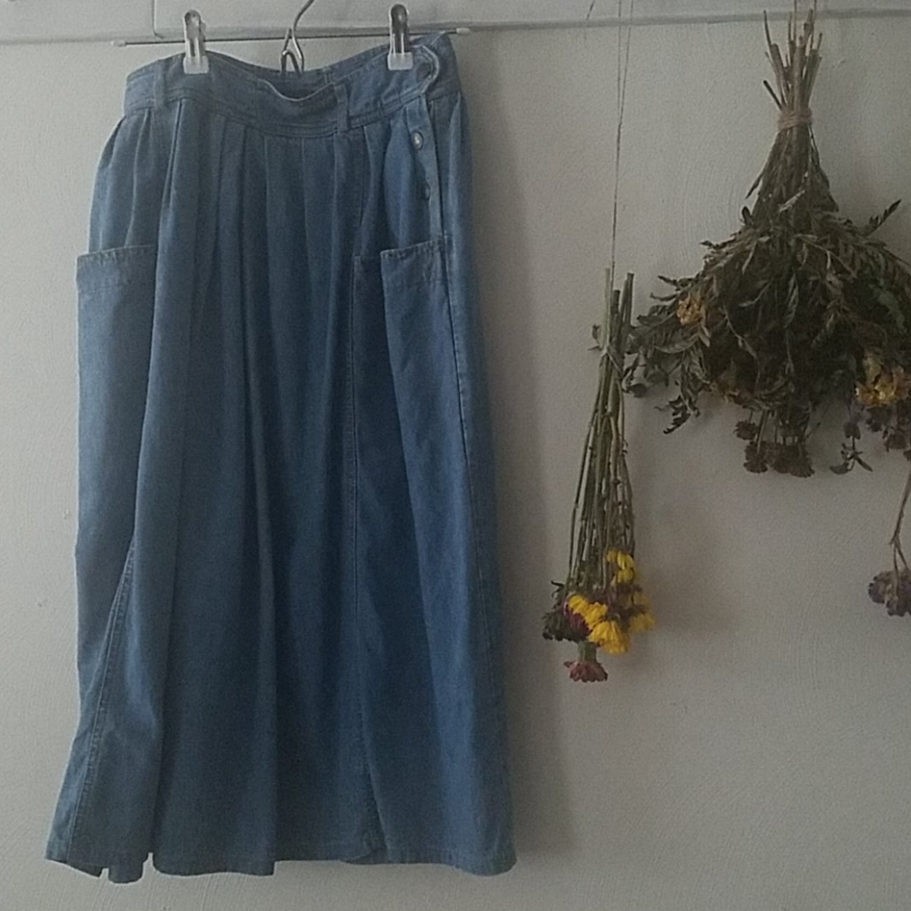 Vintage Lizwear denim skirt